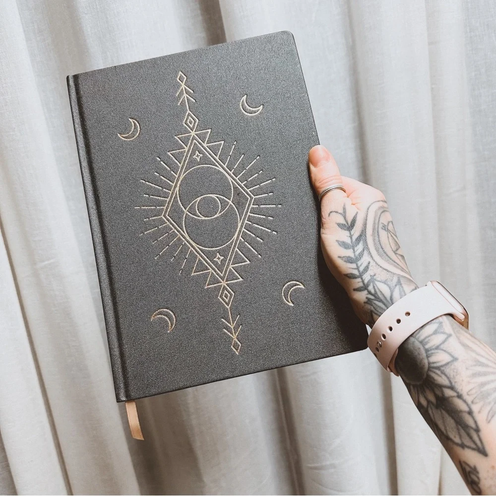 Celestial universal daily / monthly planner hardcover booklet